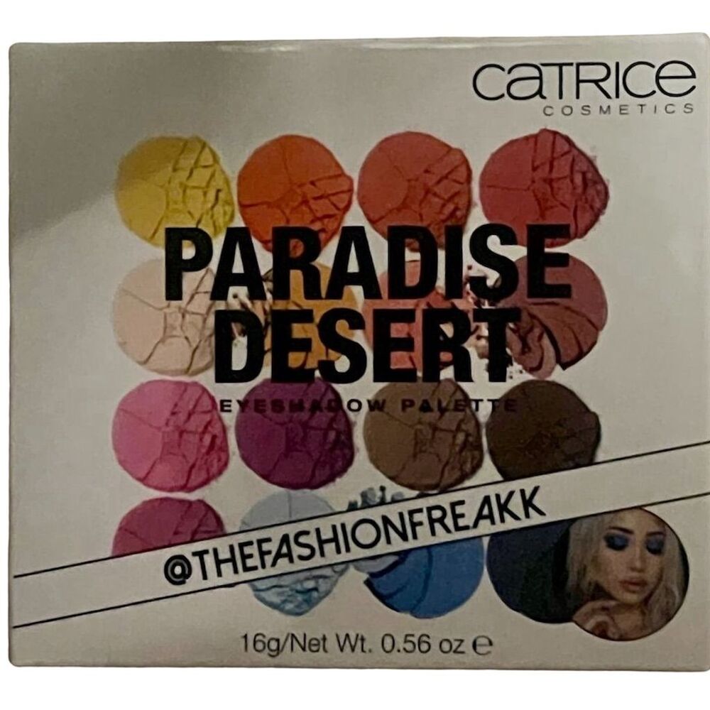 Catrice Paradise Desert Eyeshadow Palette Matte Highly Pigmented 16 Shades